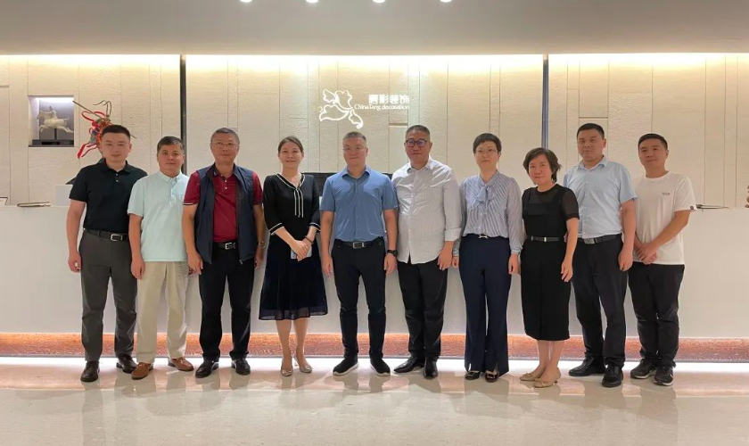 唐彩装饰 I 南山区副区长蔡淡宏一行莅临调研指导